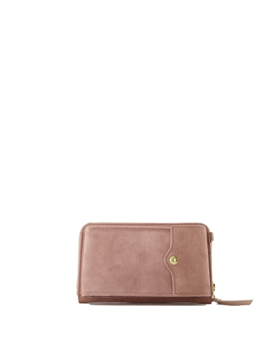 TELEFOONTAS JACKIE SUEDE MAUVE
