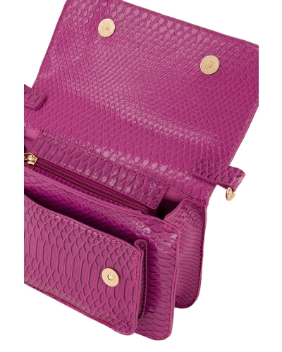 BAG CROCO SPRING FUCHSIA