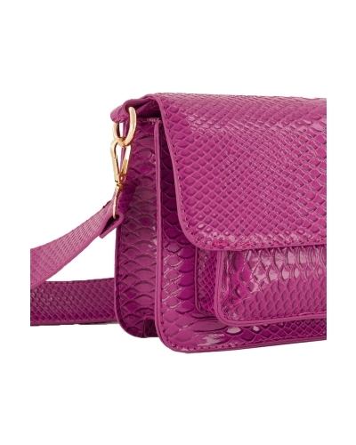 BAG CROCO SPRING FUCHSIA