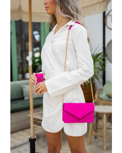 Gossip Gossip Tassen TAS LAURIE SUEDE Fuchsia