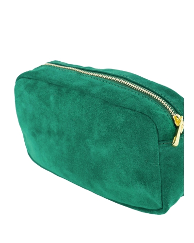 TAS IRENE SUEDE GROEN
