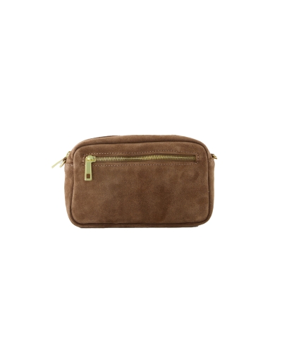 TAS IRENE SUEDE TAUPE