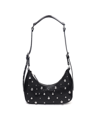 NUNOO TAS ERIN MET STUDS ZWART