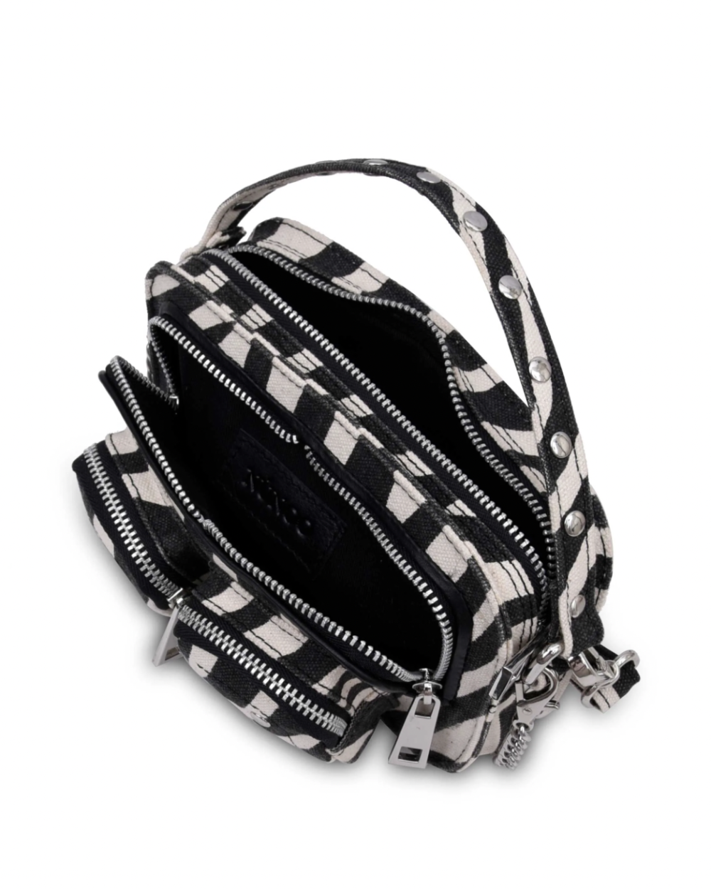 TAS HELENA ZEBRA ZWART WIT
