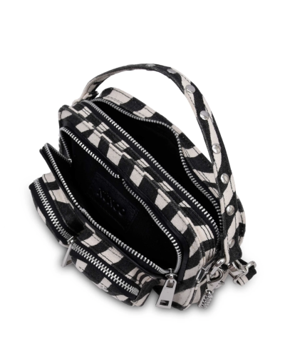 TAS HELENA ZEBRA ZWART WIT