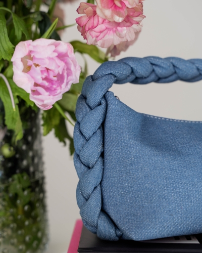 FIKA HANDTAS BLAUW