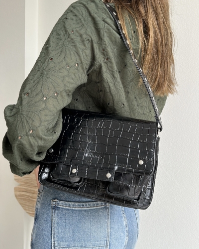 NUNOO TAS HONEY TEXAS ZWART