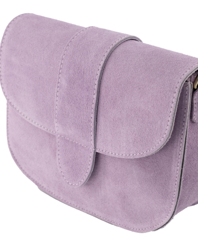 TAS MAAN SUEDE LILA