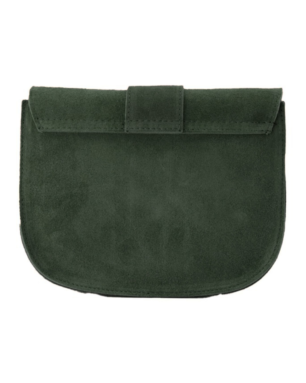 TAS MAAN SUEDE DONKERGROEN