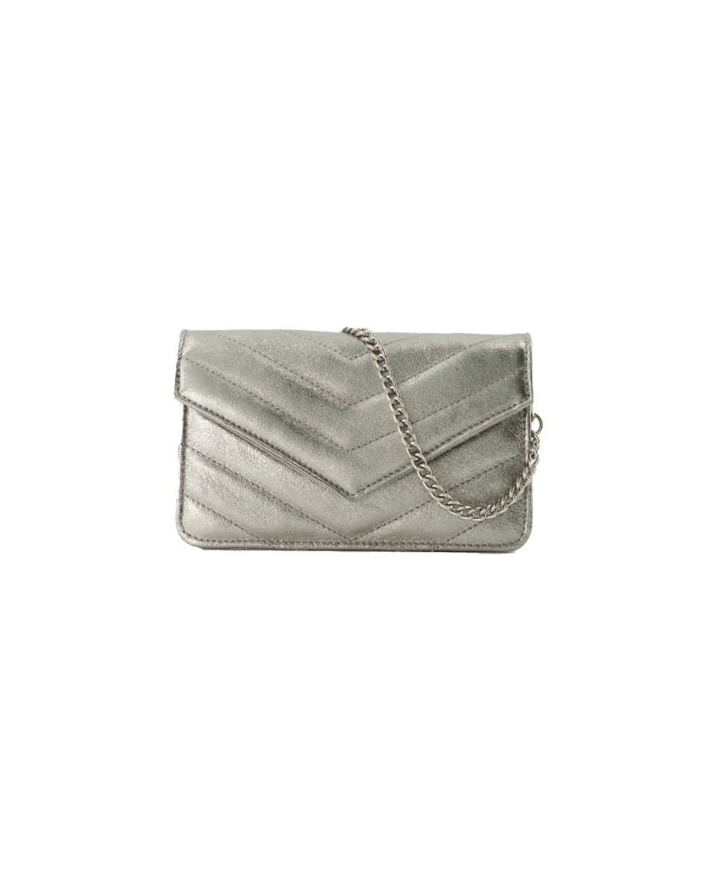 TAS LAURIE METALLIC ZILVER