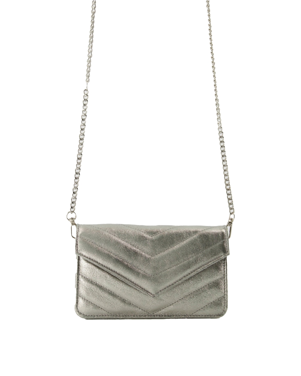 TAS LAURIE METALLIC ZILVER
