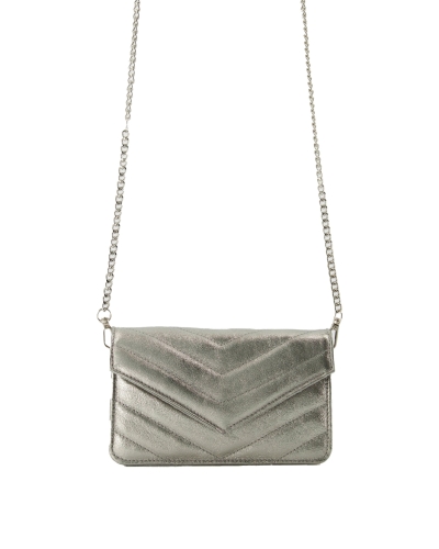 TAS LAURIE METALLIC ZILVER