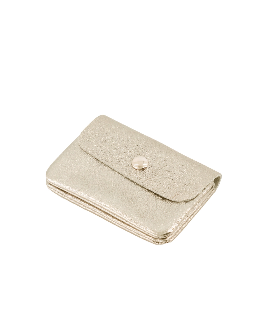 PORTEMONNEE LISA METALLIC GOUD