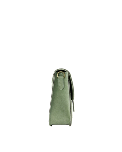 TAS MAAN SUEDE SALIE GROEN