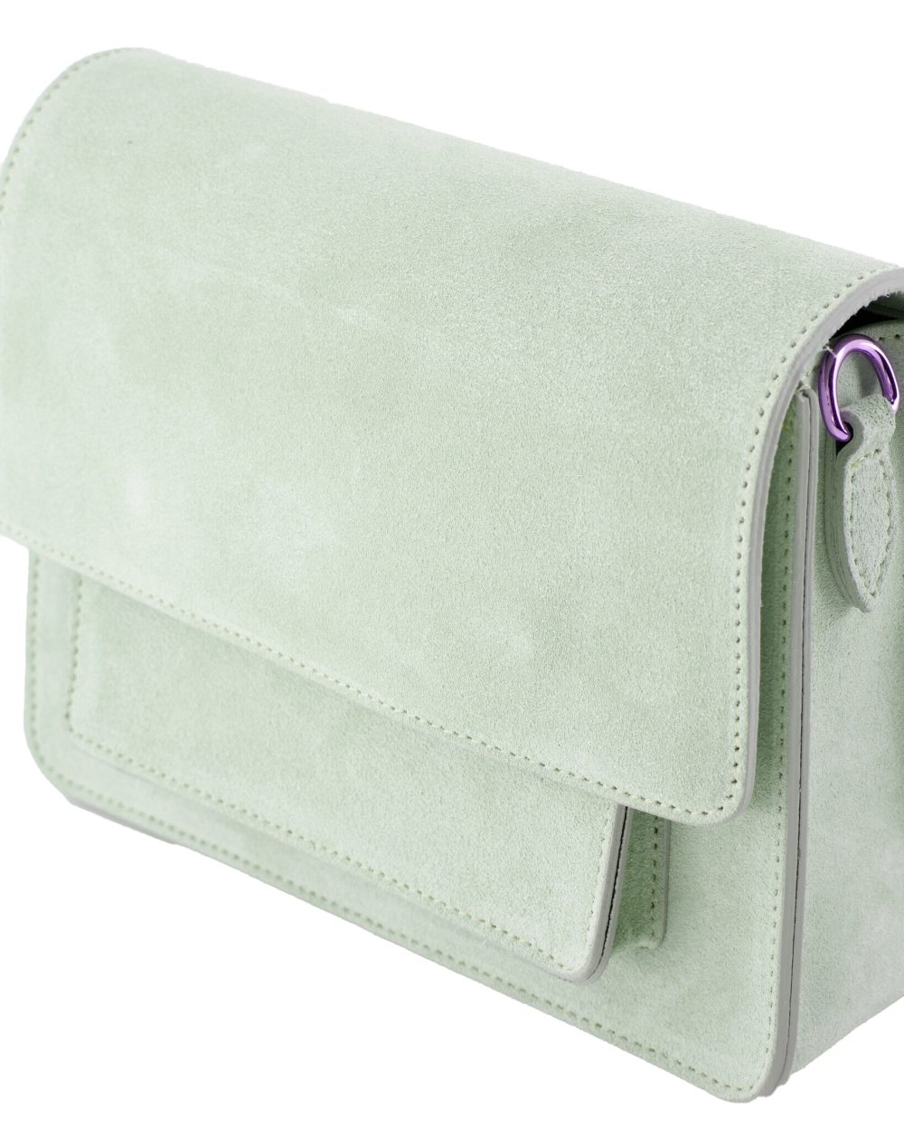 TAS FENNA SUEDE GROEN