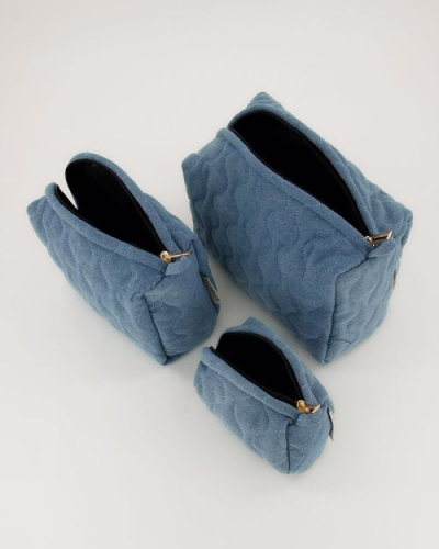 My Jewellery TOILET TAS SET DENIM