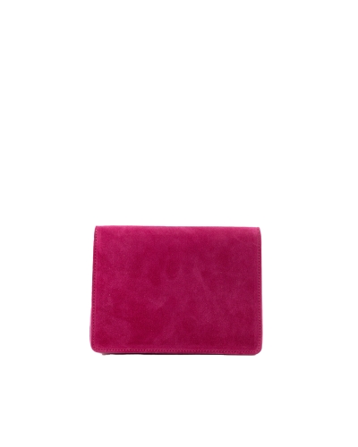 TAS JANICE SUEDE FUCHSIA