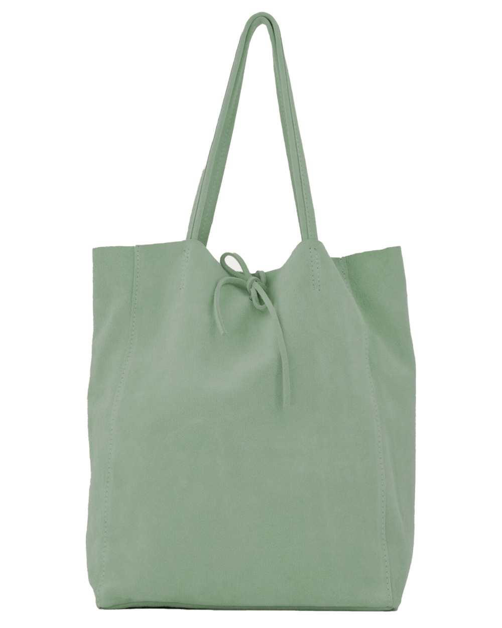 TAS MIA SUEDE GROEN
