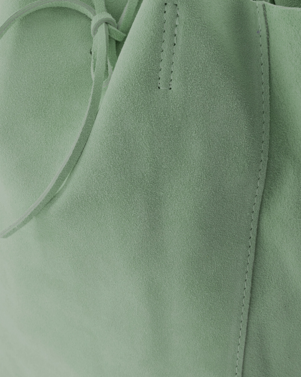TAS MIA SUEDE GROEN