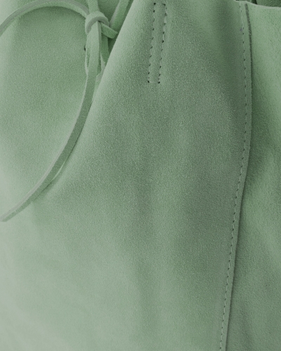 TAS MIA SUEDE GROEN