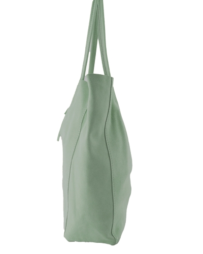 TAS MIA SUEDE GROEN