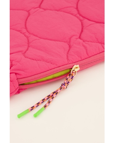 LAPTOPHOES MET PATROON ROZE