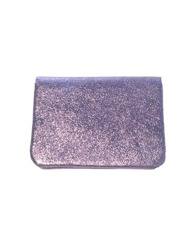 PORTEMONNEE LISA METALLIC LILA