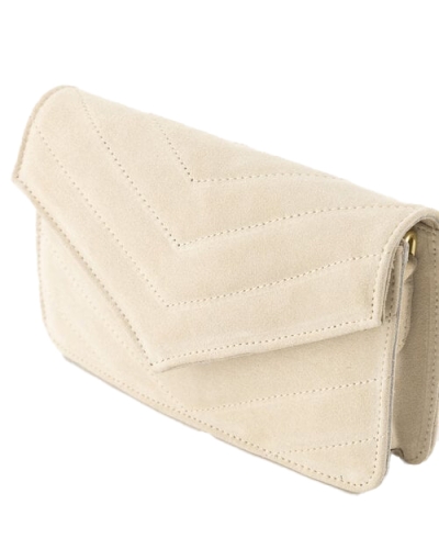 TAS LAURIE SUEDE ECRU