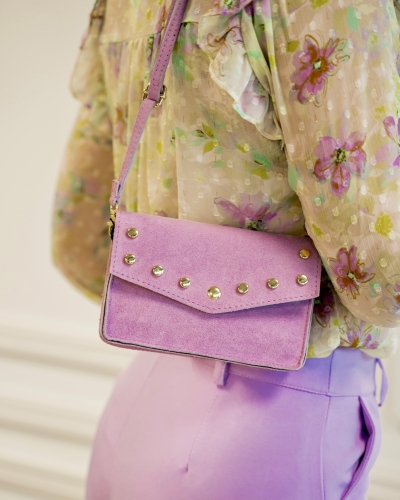 Gossip TAS LAURA SUEDE LILA