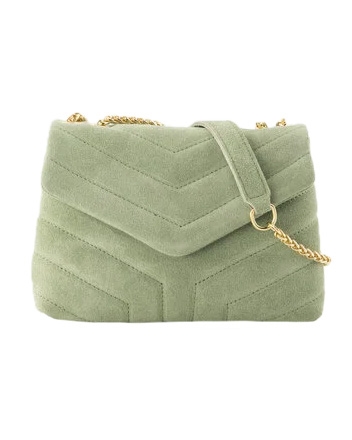 Gossip TAS CELINE SUEDE SALIEGROEN