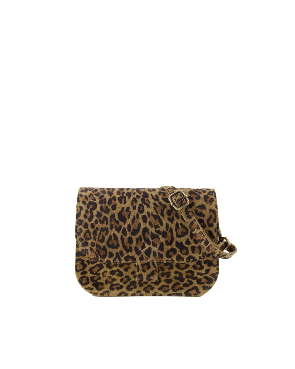 TAS FLORA SUEDE LEOPARD