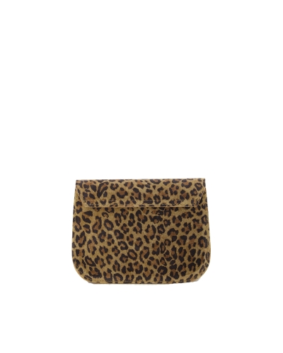 TAS FLORA SUEDE LEOPARD