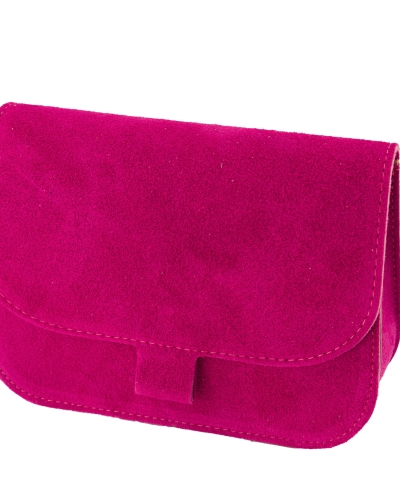 TAS FLORA FUCHSIA SUEDE