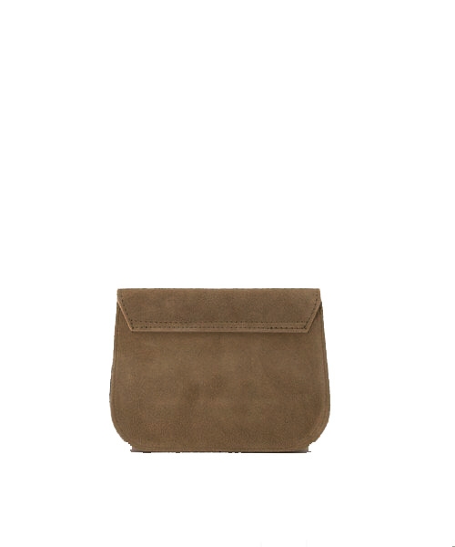 TAS FLORA SUEDE TAUPE