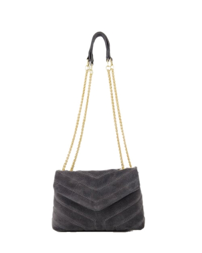 TAS CELINE SUEDE GRIJS