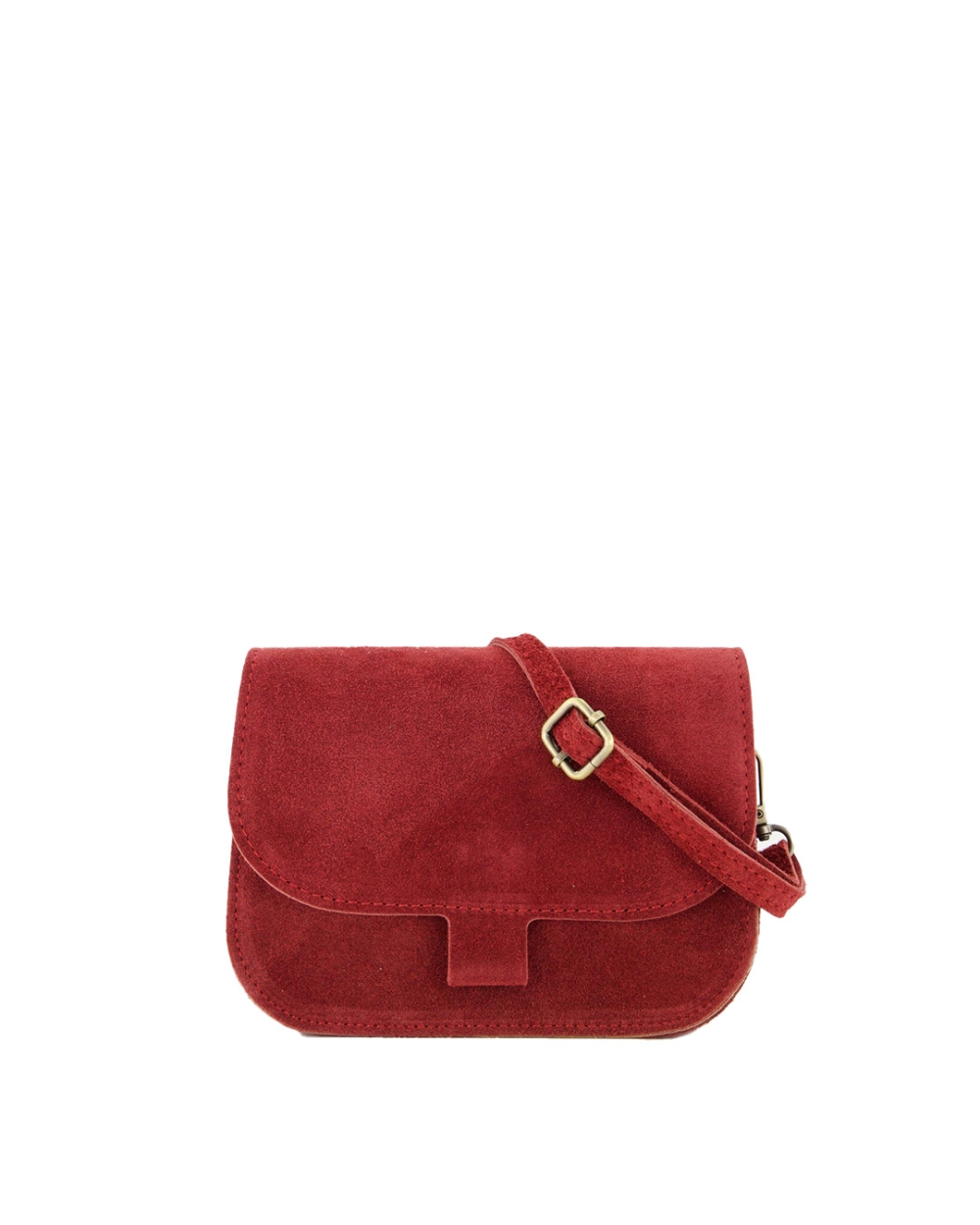 TAS FLORA SUEDE BORDEAUX