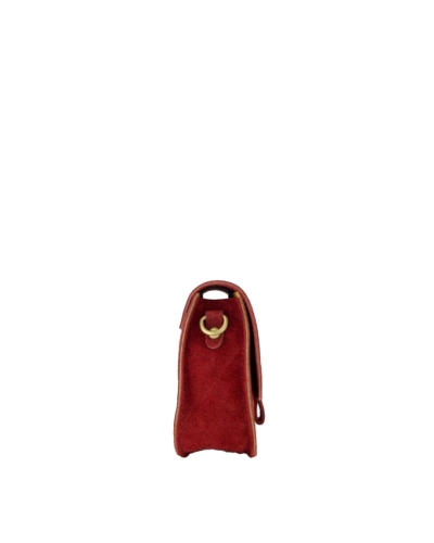 TAS FLORA SUEDE BORDEAUX
