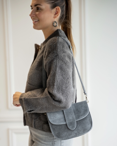 Gossip TAS MAAN SUEDE GRIJS