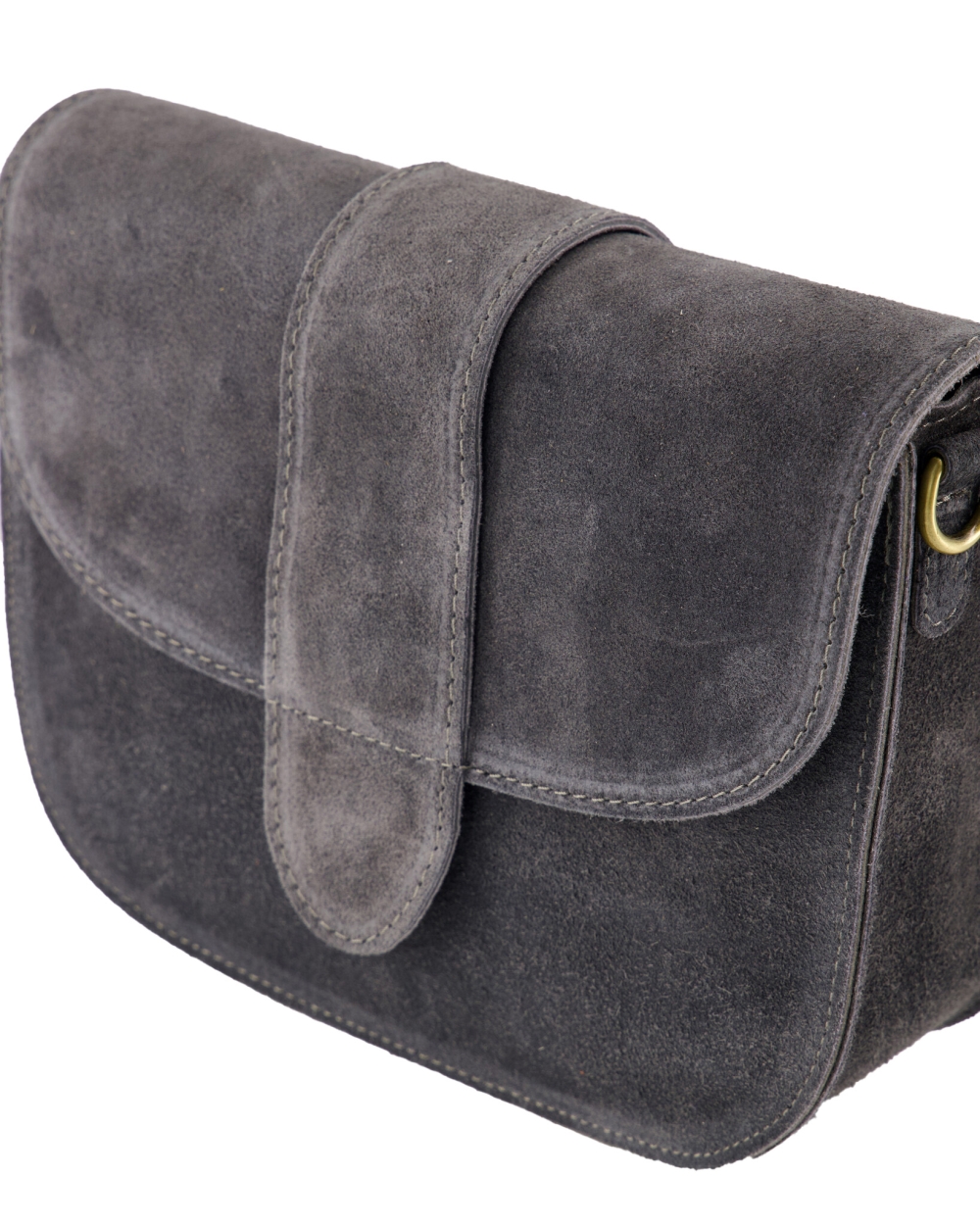 TAS MAAN SUEDE GRIJS