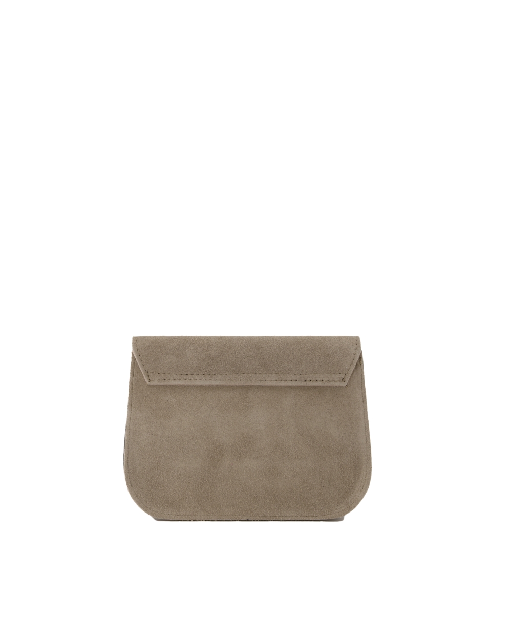 TAS FLORA SUEDE GRIJS/TAUPE