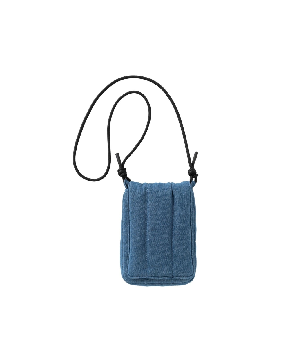 PADDED DENIM TELEFOONTAS