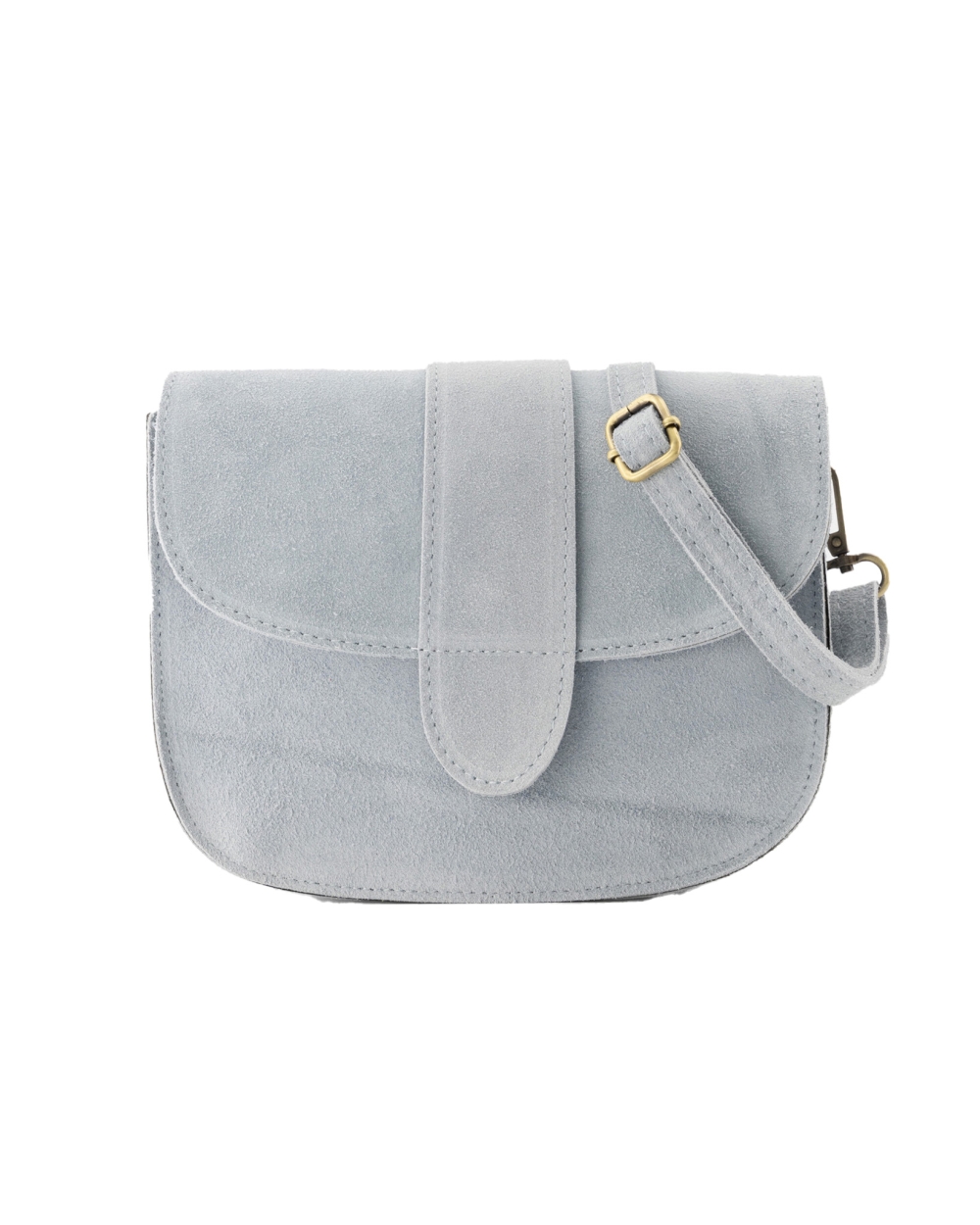 TAS MAAN SUEDE LICHT BLAUW