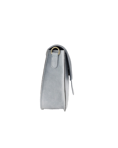 TAS MAAN SUEDE LICHT BLAUW