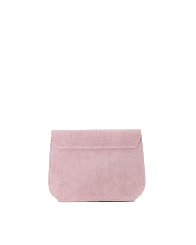 TAS FLORA SUEDE ROZE