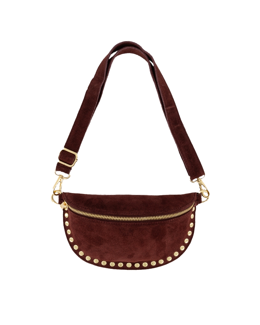 TAS DEBBY SUEDE BORDEAUX