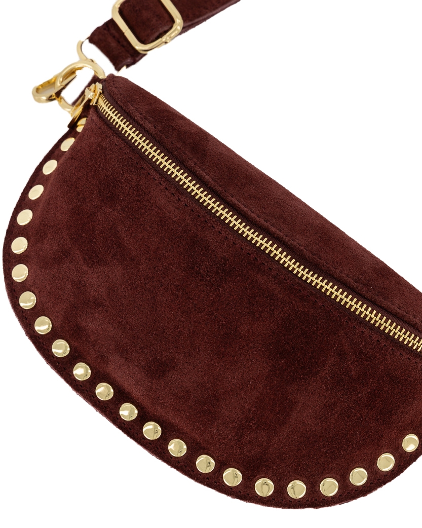 TAS DEBBY SUEDE BORDEAUX