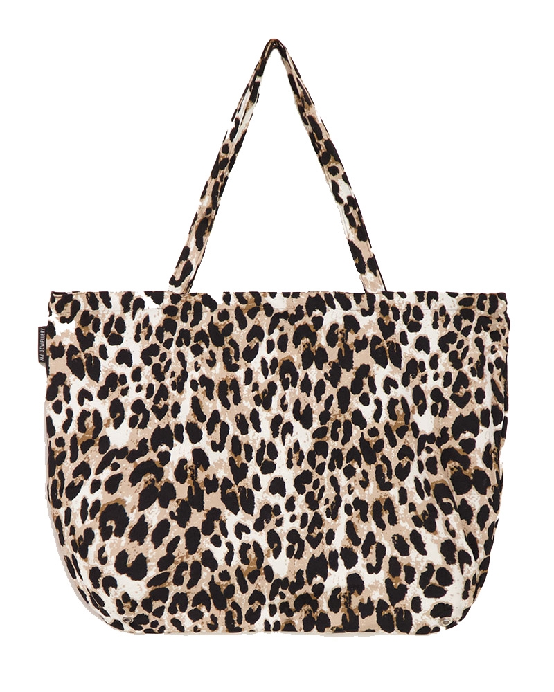 SHOPPER MET PANTERPRINT
