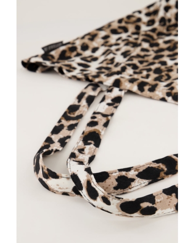 SHOPPER MET PANTERPRINT