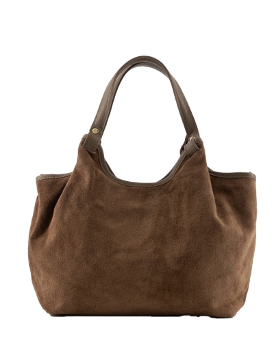 TAS LOU SUEDE TAUPE