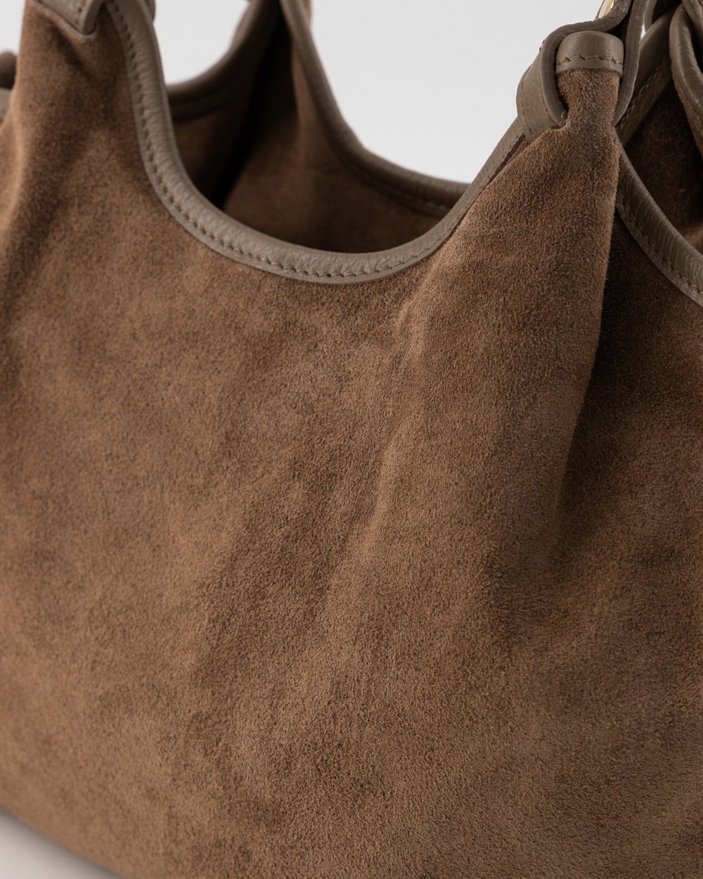TAS LOU SUEDE TAUPE